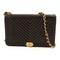 CHANEL CC GHW Boy Wallet On Chain Chain Shoulder Bag Lambskin Leather Black
