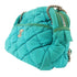 CHANEL CC SHW Bubble Quilt Shoulder Bag 47965 Fabric Turquoise Blue/Blue
