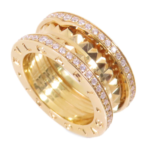BVLGARI B.Zero1 Rock Diamond Ring US#4.5 Bvlgari#49 18K Yellow Gold