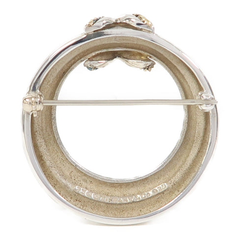 TIFFANY&CO Brooch 18K Yellow Gold/925 Sterling Silver
