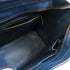 CELINE GHW Luggage Shoulder Bag Calfskin Leather Blue