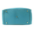 HERMES PHW Lindy 30 2 Way Shoulder Handbag Clemence Leather Turquoise Green