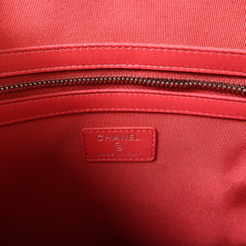 CHANEL CC Clutch Bag Pouch Leather