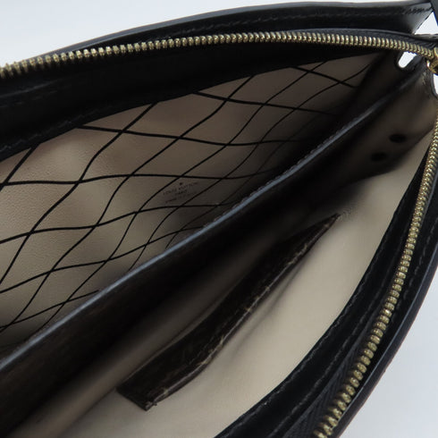 LOUIS VUITTON LV GHW Trunk Clutch Crossbody Bag Shoulder Monogram M43596 Brown