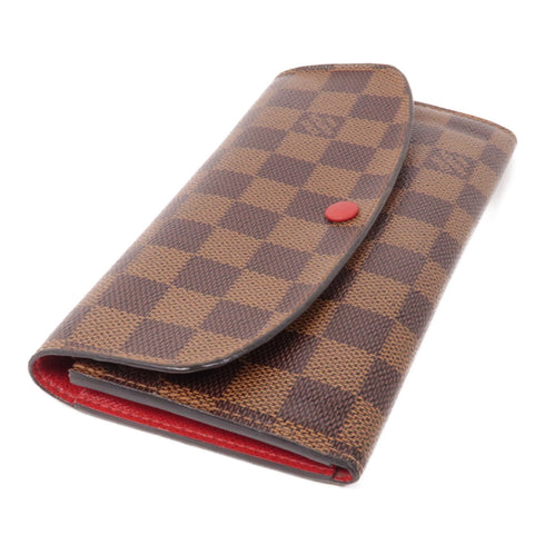 LOUIS VUITTON LV Long Wallet N61289 Damier Ebene
