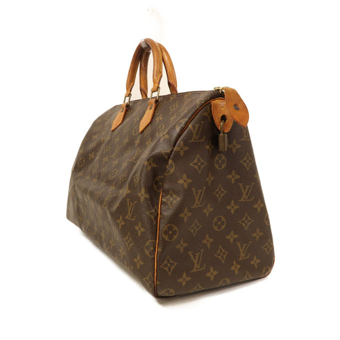 LOUIS VUITTON LV GHW Speedy 40 Handbag Boston Bag M41522 Monogram Brown
