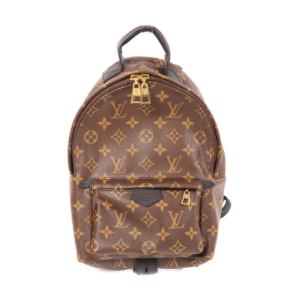 LOUIS VUITTON LV GHW Palm Springs PM Backpack Rucksack M41560 Monogram Brown