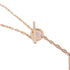 HERMES Chaine D'Ancre Contour Pendent Necklace 18K Pink Gold Diamond
