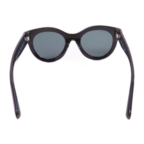 CHANEL CC Sunglasses 5420-B-A PVC Rhinestones Black