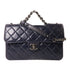 CHANEL CC SHW 2 Way Chain Shoulder Bag Calfskin Leather