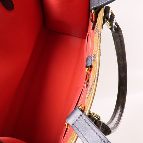 LOUIS VUITTON LV OnTheGo MM 2 Way Shoulder Tote Bag M45494 Monogram Empreinte v1