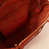 CELINE GHW Belt Bag 2 Way Shoulder Bag Handbag Calfskin Leather Red