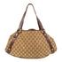 GUCCI GG GHW Shoulder Bag 130736 Canvas Brown