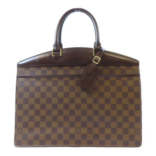 LOUIS VUITTON LV GHW Riviera Handbag Shoulder Bag N48022 Damier Brown