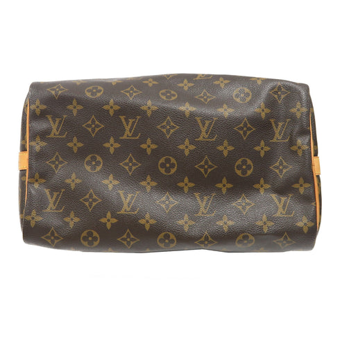LOUIS VUITTON LV GHW Speedy Bandouliere 30 2 Way Bag M41112 Monogram Brown v1