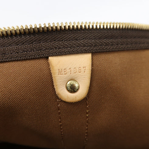 LOUIS VUITTON LV GHW Keepall 50 Bandoulie Boston 2 Way Bag M41416 Monogram Brown