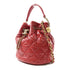 CHANEL Quilted CC GHW Chain Shoulder Bag 2 Way Bag AS2057 Lambskin Leather Red