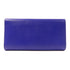 Salvatore Ferragamo GHW Long Wallet Leather Blue 22 A953