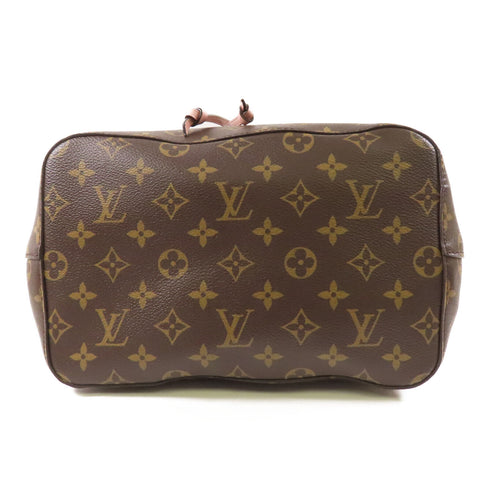 LOUIS VUITTON LV GHW Neo Noe 2way Shoulder Bag M44022 Monogram Brown Pink