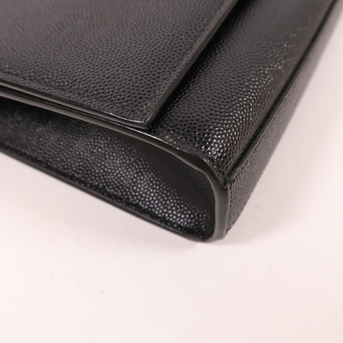 SAINT LAURENT SHW Kate Shoulder Bag Calfskin Leather