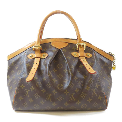LOUIS VUITTON LV GHW Tivoli GM Shoulder Handbag M40144 Monogram Brown