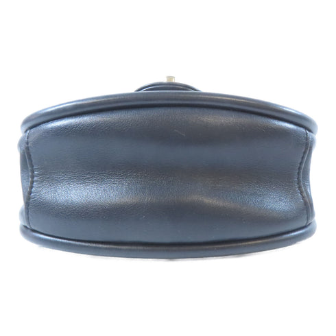 CHANEL Quilted CC GHW Saddle Bag 2 Way Bag AS2720 lambskin Leather Black