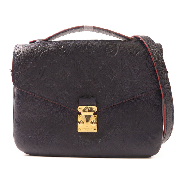 LOUIS VUITTON LV GHW Pochette Metis 2 Way Shoulder Bag M44071 Monogram Empreinte