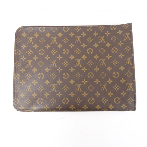 LOUIS VUITTON LV GHW Accessories Clutch Bag Pouch M53456 Monogram Brown