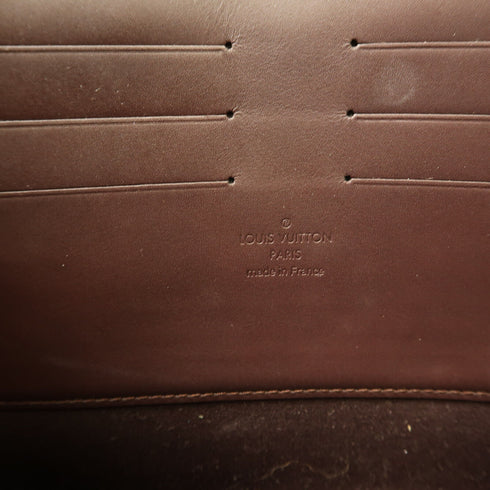 LOUIS VUITTON LV GHW Robertson Clutch Bag Monogram Vernis M91548 Red