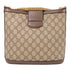 GUCCI GG Chain Shoulder Bag 499622 Coated Canvas Brown