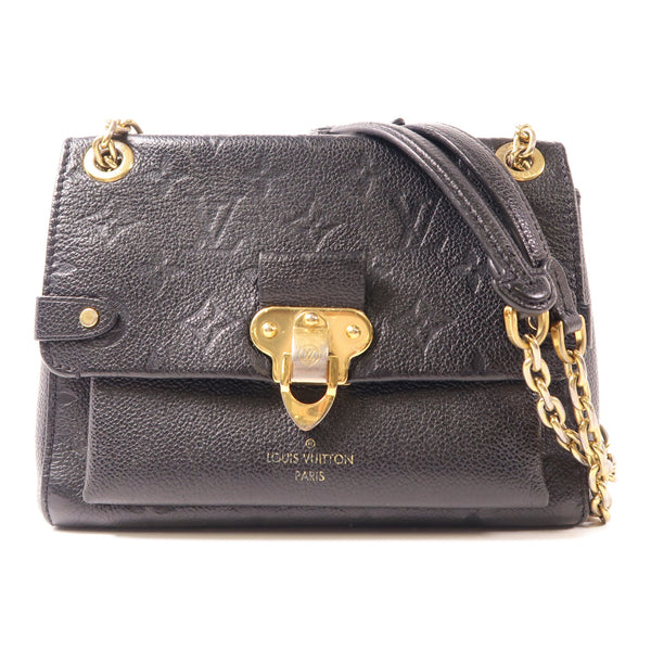 LOUIS VUITTON LV GHW Vavin BB Shoulder Bag M44550 Monogram Empreinte Black