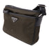 PRADA Shoulder Bag 2VH093 Canvas Khaki