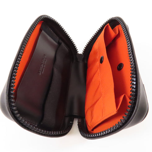 BOTTEGA VENETA BV Handbag Pouch Calfskin Leather Black