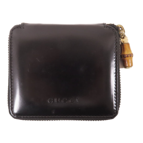 GUCCI GG GHW Wallet Leather Black