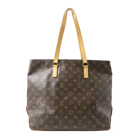LOUIS VUITTON LV GHW Cabas Mezzo Shoulder Bag M51151 Monogram Brown v1