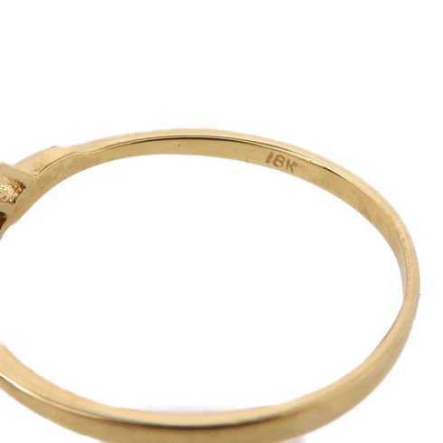 JEWELRY Diamond Ring 18K Yellow Gold US#7.75