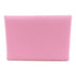 HERMES PHW Calvi Duo Card Case Veau Epsom Leather Mauve Sylvestre Pink