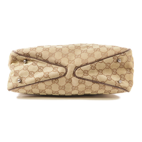 GUCCI GG Shoulder Bag Canvas 113019
