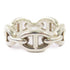 HERMES Chaine D'ancre Enchainee Ring 925 Sterling Silver Hermes#54 US#6.75