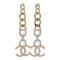 CHANEL CC Earrings Metal
