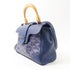 GOYARD SHW Saigon 2 Way Shoulder Bag Handag Coated Canvas/Leather Navy