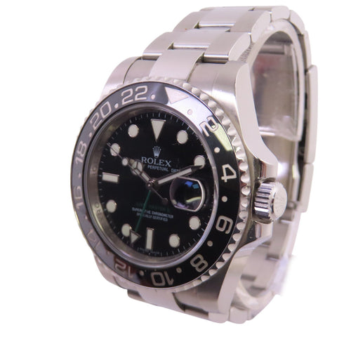 ROLEX GMT MasterⅡ 116710LN Automatic Watch Stainless Steel