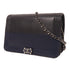 CHANEL CC SHW WOC Shoulder Bag Leather Blue/Black
