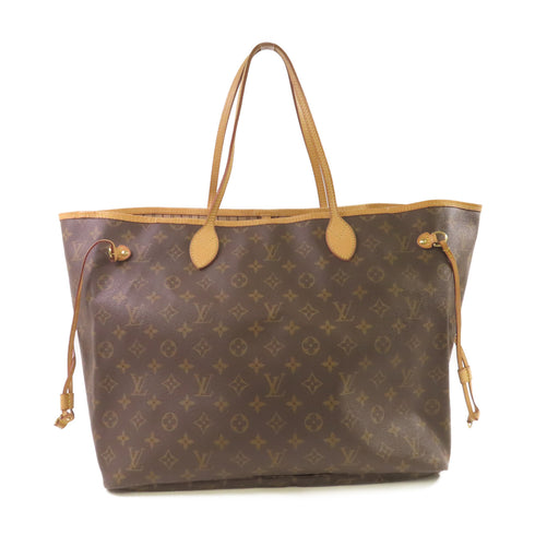 LOUIS VUITTON LV GHW Neverfull GM Tote Bag Shoulder Bag M41180 Brown