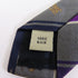 BURBERRY Necktie Tie Silk Grey/Purple