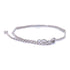 Fine Jewelry Color Stone Bracelet Bangle Accessories 18K White Gold Multicolor