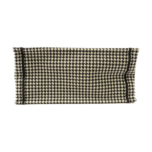 Christian Dior CD Book Tote Bag Canvas Black/White