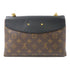 LOUIS VUITTON LV GHW Saint Placide Shoulder Bag M43714 Monogram Black/Brown