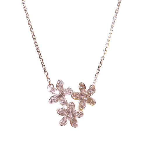 Van Cleef & Arpels Diamond Necklace 18K White Gold
