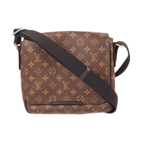 LOUIS VUITTON LV SHW District PM Shoulder Messenger Bag M40935 Monogram Macassar
